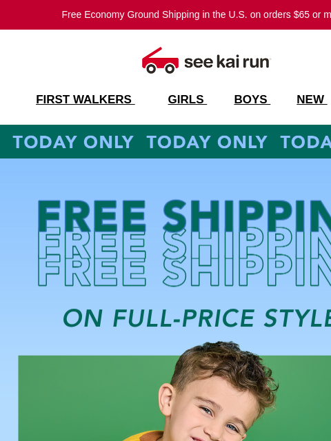 seekairun newsletter: Fall Favorites, Shipped Free!