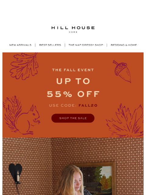 hillhousehome newsletter: UP TO 55% OFF ❤️