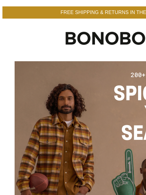 bonobos newsletter: 200+ October New Arrivals