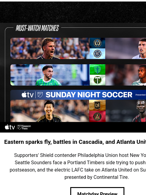 mlssoccer newsletter: Matchday 38 arrives with the postseason on the hor...