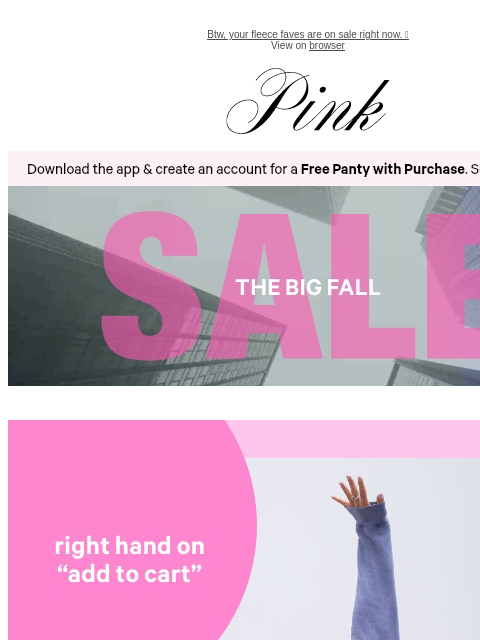 vspink newsletter: 10/$40 🩲? Brb, Grabbing All the Cute