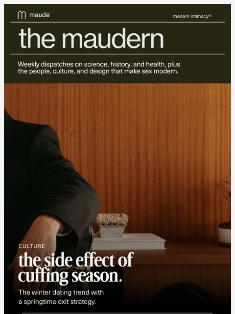 getmaude newsletter: the maudern