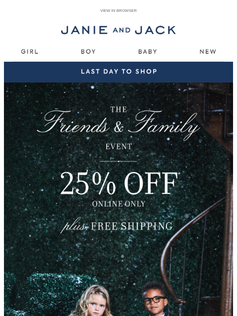 janieandjack newsletter: This event ends tonight (don't miss it)