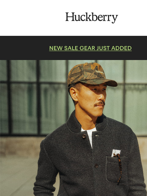 huckberry newsletter: A Better Layer, 2,000 Years in the Making