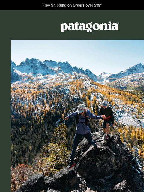 patagonia newsletter: Transition into fall trail running