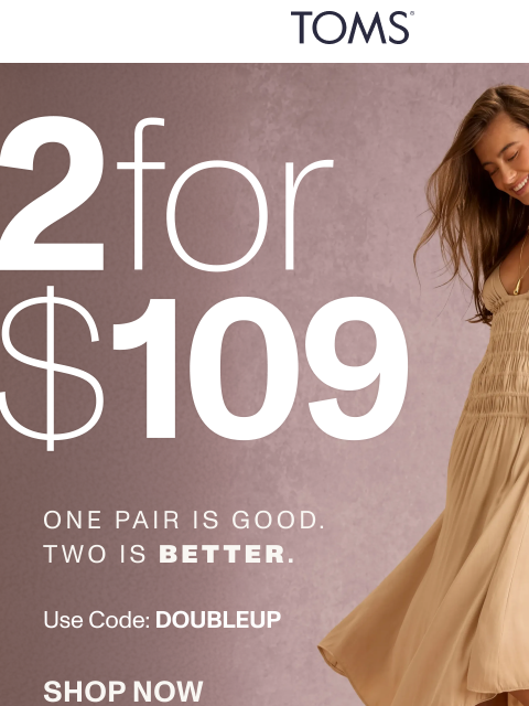 toms newsletter: Your Fall Wardrobe Wants an Update