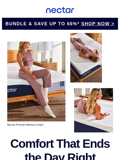 nectarsleep newsletter: Time to break up with your old bed 💔