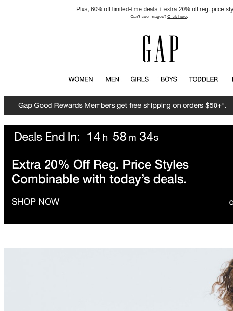 Plus, 60% off limited-time deals + extra 20% off reg. price styles. ‌ ‌ ‌ ‌ ‌ ‌ ‌ ‌ ‌ ‌ ‌ ‌ ‌ ‌ ‌ ‌ ‌ ‌ ‌ ‌ ‌ ‌ ‌ ‌ ‌ ‌ ‌ ‌ ‌ ‌ ‌ ‌ ‌ ‌ ‌ ‌ ‌ ‌ ‌ ‌ ‌ ‌ ‌ ‌ ‌ ‌ ‌ ‌ ‌ ‌ ‌ ‌ ‌ ‌ ‌ ‌ ‌ ‌ ‌ ‌ ‌ ‌ ‌ ‌ ‌ ‌ ‌