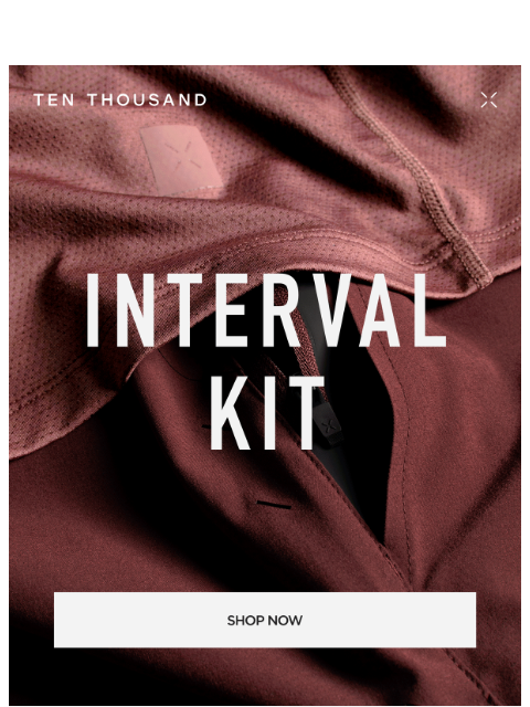 tenthousand newsletter: Just Landed: Interval Kit Combos
