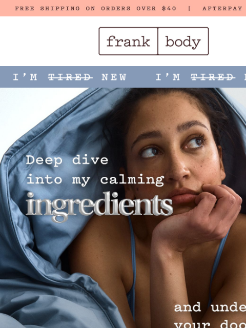 frankbody newsletter: INSIDE my NEW Magnesium Body Scrub + Body Therapy ...