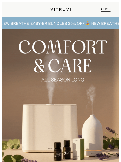 vitruvi newsletter: Meet Your Cold & Flu Hero (On Sale!) 🦸