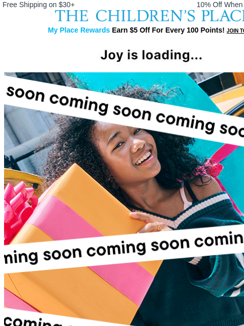 childrensplace newsletter: Your Sneak Peek at Holiday '25 👀🎁
