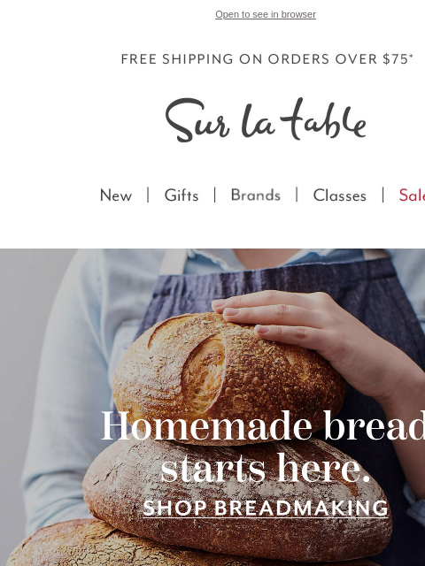 surlatable newsletter: Your guide to delicious bread.