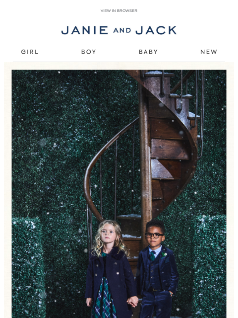 janieandjack newsletter: This way to our new holiday collection…