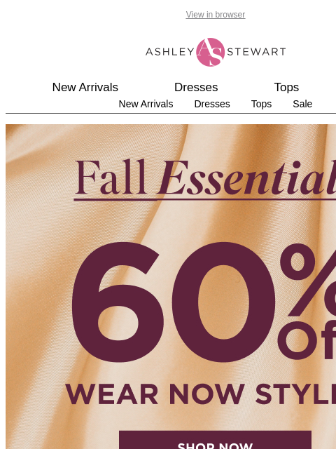 ashleystewart newsletter: Your daily dose of outfit inspo