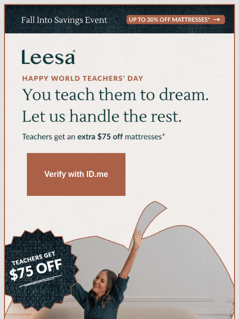 leesasleep newsletter: Teachers, this one’s for you