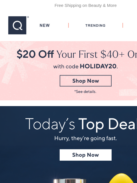qvcemail newsletter: Save Now! Deals Are Expiring Soon