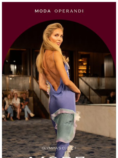 modaoperandi newsletter: More is MORE