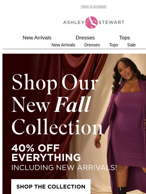 ashleystewart newsletter: Cozy season chic: You've gotta  👀 these NEW  ✨ sw...