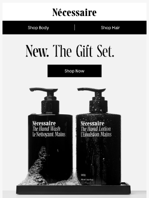 necessaire newsletter: New. Two Sink Essentials + The Tray