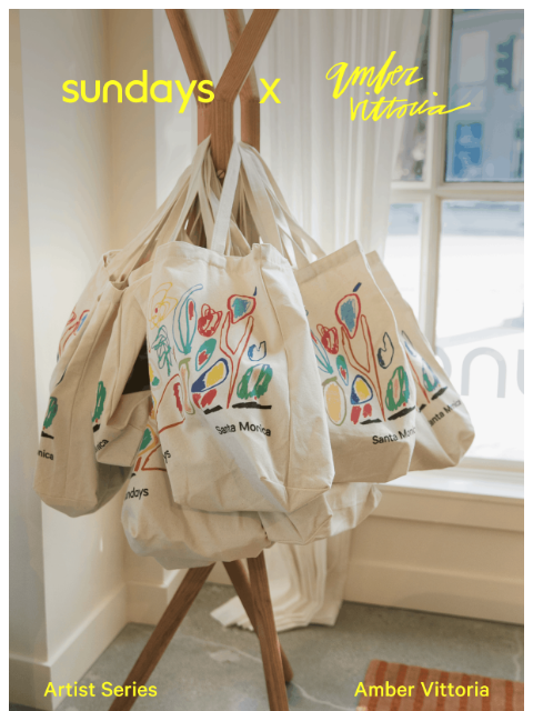 sundays-company newsletter: Showroom Artist: Amber Vittoria