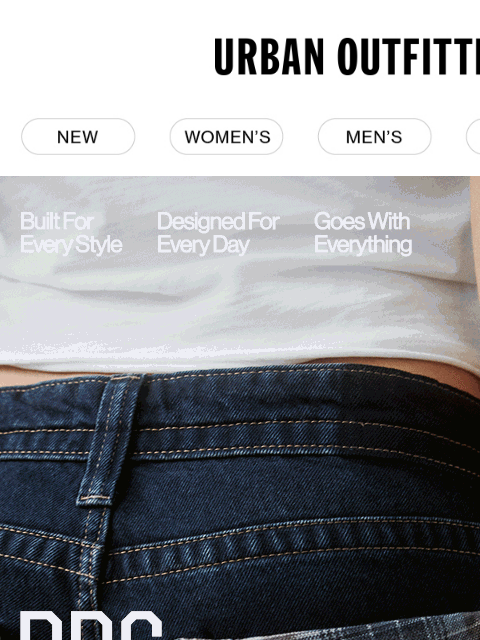urbanoutfitters newsletter: Your new go-to jeans (+ they're 30% Off)