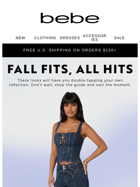 bebe newsletter: Fall-ing Hard for These Looks 😍