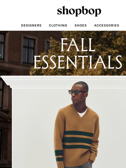 shopbop-mail newsletter: You need these basics