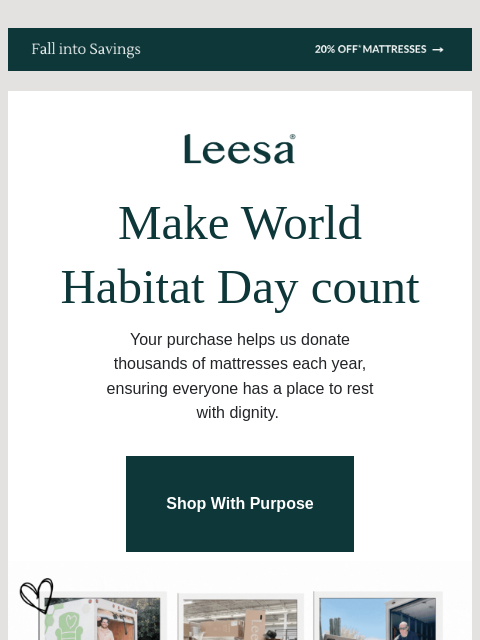 leesasleep newsletter: Help turn houses into homes
