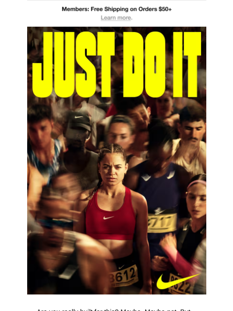 nike newsletter: What’s At The Finish Line?