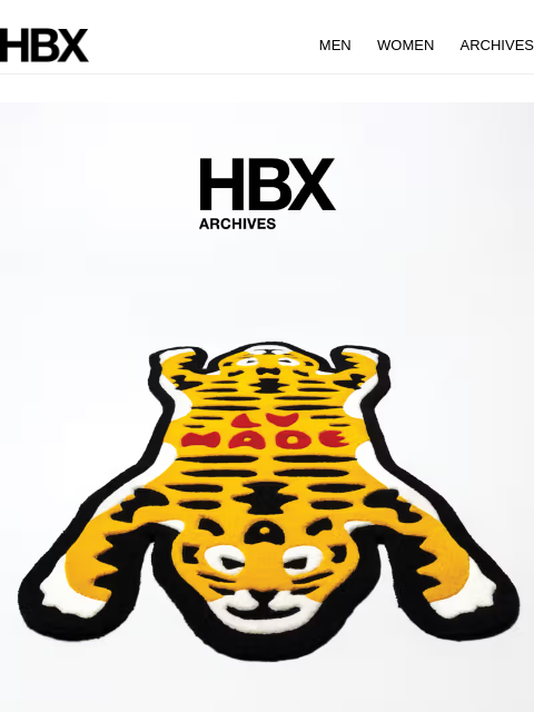 hbx newsletter: HBX Archives Preview: 7 Oct/9AM EST/9PM HKT Releas...