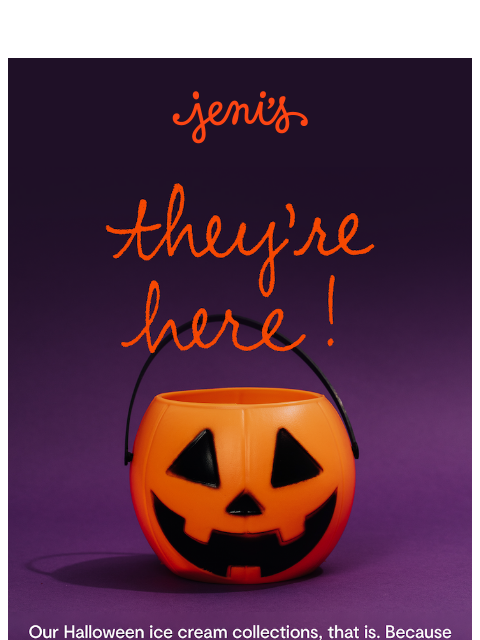 jenis newsletter: Send ice cream for Halloween!