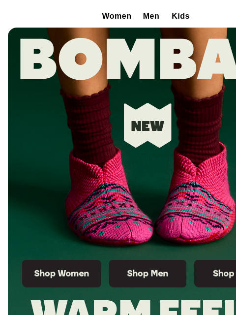 bombas newsletter: Incoming: New Gripper Slippers