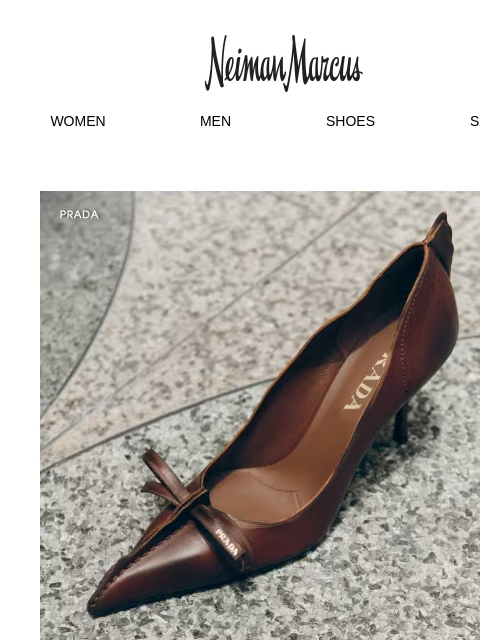 neimanmarcus newsletter: The Roundup: Pointed-toe pumps