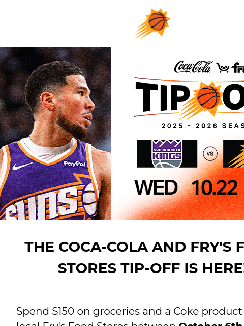suns newsletter: Score Free Home Opener Tickets with Coca-Cola and ...