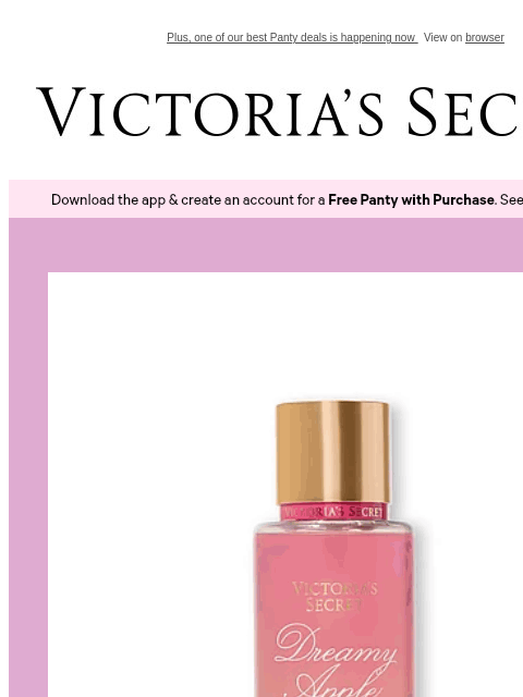 victoriassecret newsletter: Beauty from $6.99—Shop While You Can