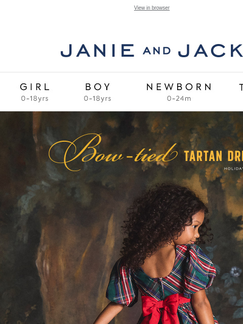 janieandjack newsletter: Ends (very) soon: 20% off + free shipping
