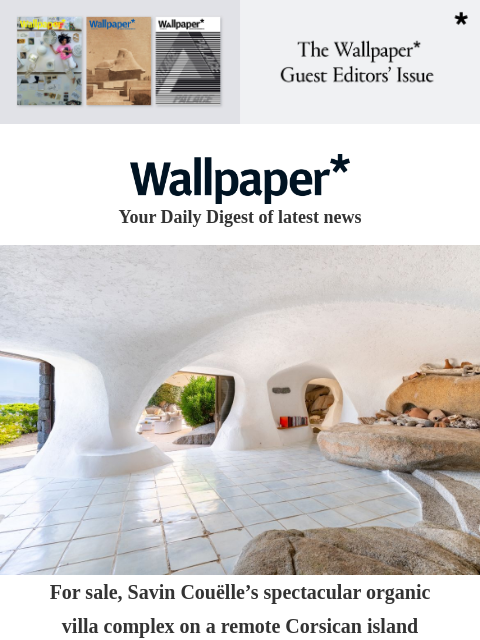 futureplc newsletter: For sale: Savin Couëlle’s spectacular organic vill...