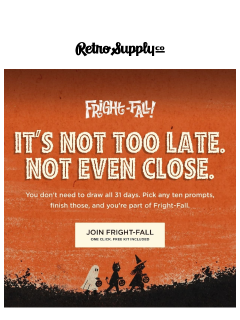 retrosupply newsletter: You didn't miss Fright-Fall