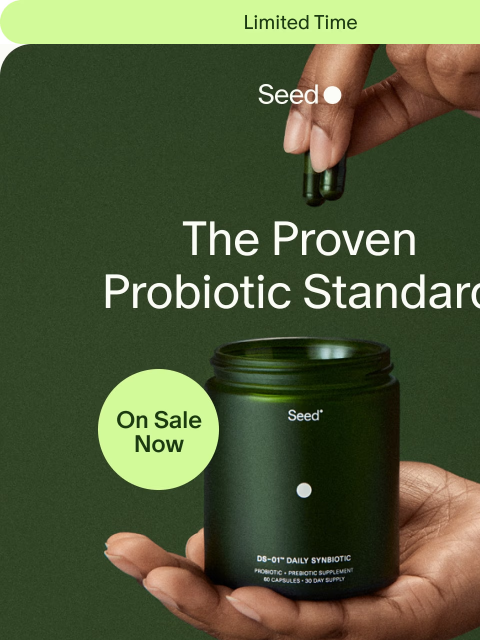 seed newsletter: 2 days only → save on DS-01®.