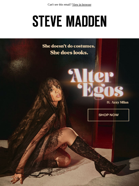 stevemadden newsletter: Who Invited The Vampire?