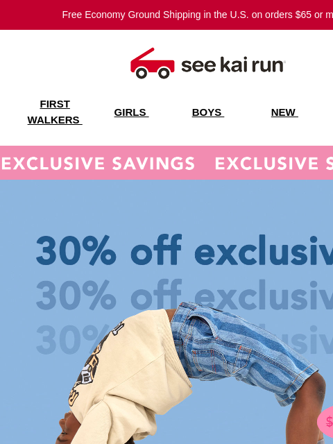 seekairun newsletter: 30% Off. Only Here 🚨