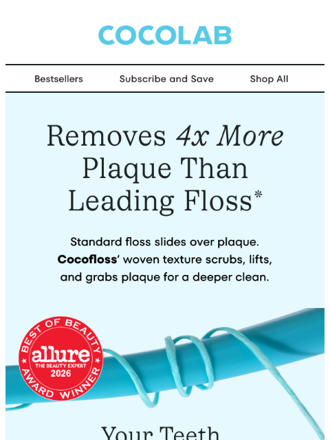 cocolab newsletter: Upgrade to a deeper clean
