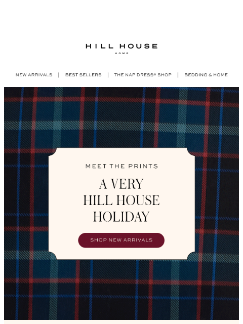 hillhousehome newsletter: Meet the Holiday Prints