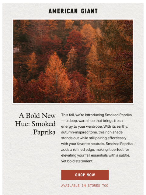 Introducing Smoked Paprika: The Color of Fall ͏ ͏ ͏ ͏ ͏ ͏ ͏ ͏ ͏ ͏ ͏ ͏ ͏ ͏ ͏ ͏ ͏ ͏ ͏ ͏ ͏ ͏ ͏ ͏ ͏ ͏ ͏ ͏ ͏ ͏ ͏ ͏ ͏ ͏ ͏ ͏ ͏ ͏ ͏ ͏ ͏ ͏ ͏ ͏ ͏ ͏ ͏ ͏ ͏ ͏ ͏ ͏ ͏ ͏ ͏ ͏ ͏ ͏ ͏ ͏ ͏ ͏ ͏ ͏ ͏ ͏ ͏ ͏ ͏ ͏ ͏ ͏ ͏ ͏ ͏ ͏ ͏ ͏