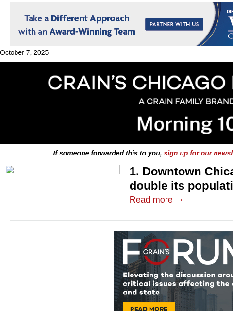 crainalerts newsletter: New vision for the Loop
