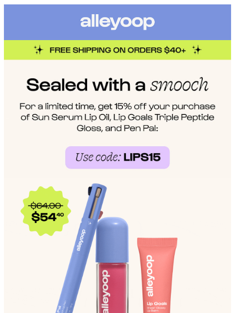 meetalleyoop newsletter: Our lips are sealed ๐คซ