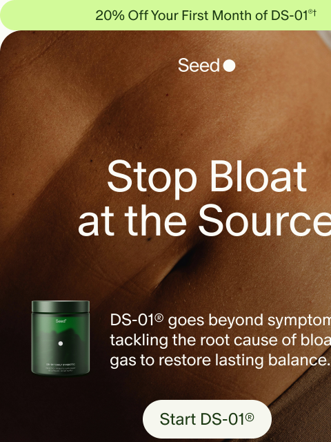 seed newsletter: Tired of bloating?