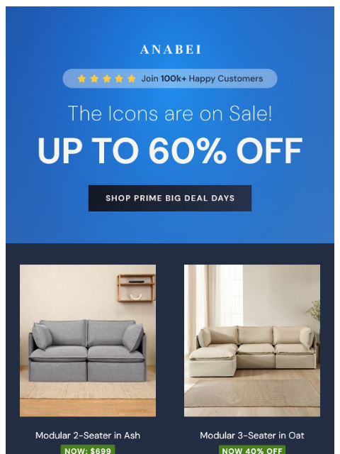 anabei newsletter: ✨Prime Picks. Icon Status.✨