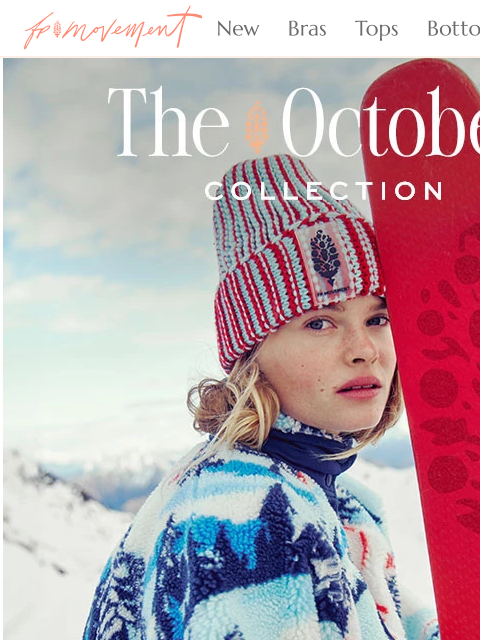 freepeople newsletter: The October Collection is here β